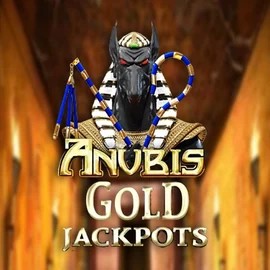 Anubis Gold Jackpots online game logo by Inspired Gaming on nordspin.eu.com
