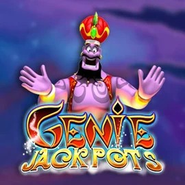 Jackpots logo of Genie Jackpots from Blueprint Gaming at Nordspin Casino