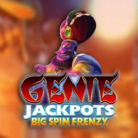 Genie Jackpots: Big Spin Frenzy by Blueprint Gaming, showcased at nordspin.eu.com – game logo