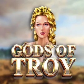 Gods of Troy slot logo by Red Tiger Gaming at Nordspin Casino