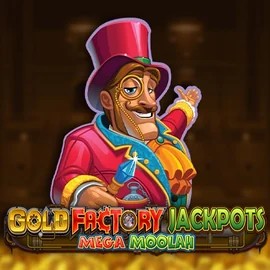 Play Gold Factory Jackpots Mega Moolah slot by Aurum Signature Studios on nordspin.eu.com