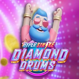 Logo of Hyper Strike Diamond Drums from Gameburger Studios at Nordspin Casino
