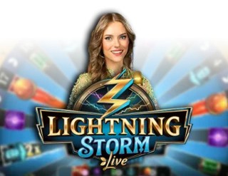 Lightning Storm logo by Evolution Nordspin Casino