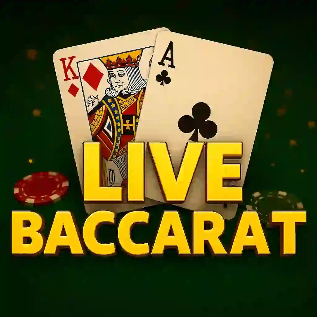 Live Casino logo of Live Baccarat from Evolution at Nordspin Casino