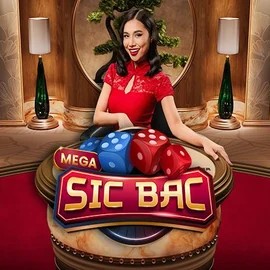 Mega Sic Bac slot logo by Pragmatic Play at Nordspin Casino