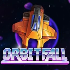 Orbitfall slot logo by ELK Studios at Nordspin CasinoOrbitfall