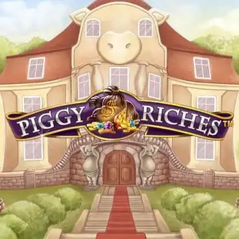 Slots logo of Piggy Riches from NetEnt at Nordspin Casino