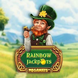 Official Jackpots logo: Rainbow Jackpots Megaways by Red Tiger Gaming at Nordspin Casino