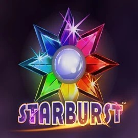 Starburst game by NetEnt – logo hosted on Nordspin Casino