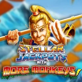 Stellar Jackpots with More Monkeys by Lightning Box Game, showcased at nordspin.eu.com – game logo