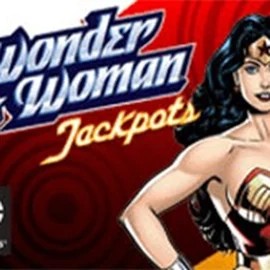 Wonder Woman Jackpots logo – Jackpots by Amaya at Nordspin Casino